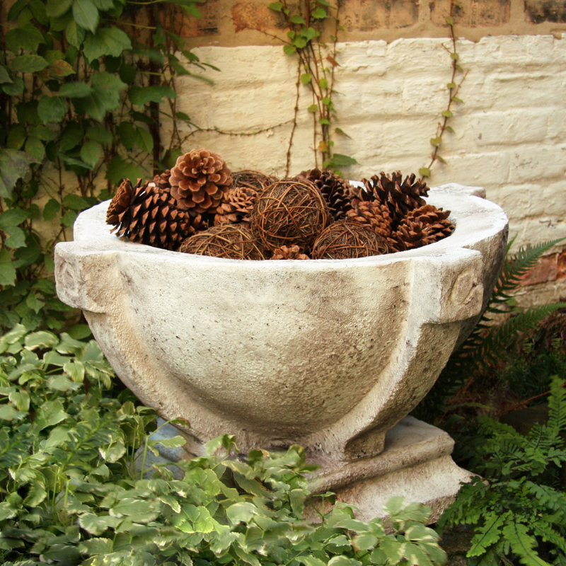 OrlandiStatuary Fiberstone Urn Planter & Reviews Wayfair